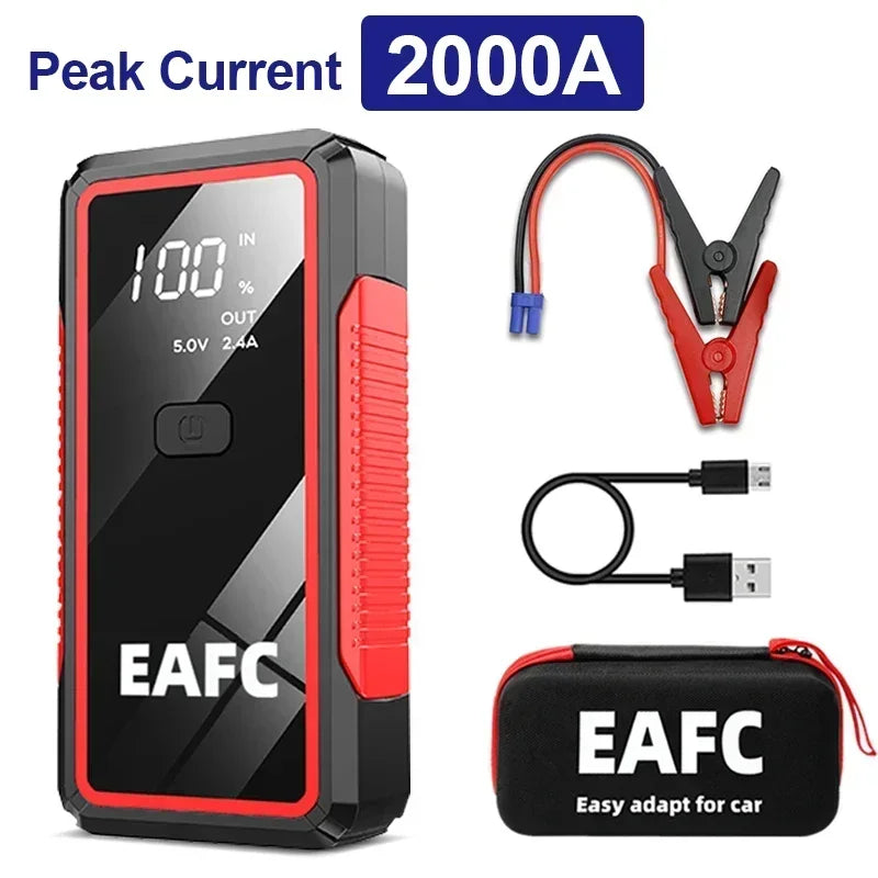 12V 2000A Portable Car Jump Starter