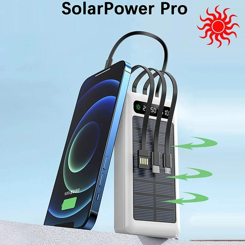 OnePlus 50000mAh Solar Power Bank Fast Charging