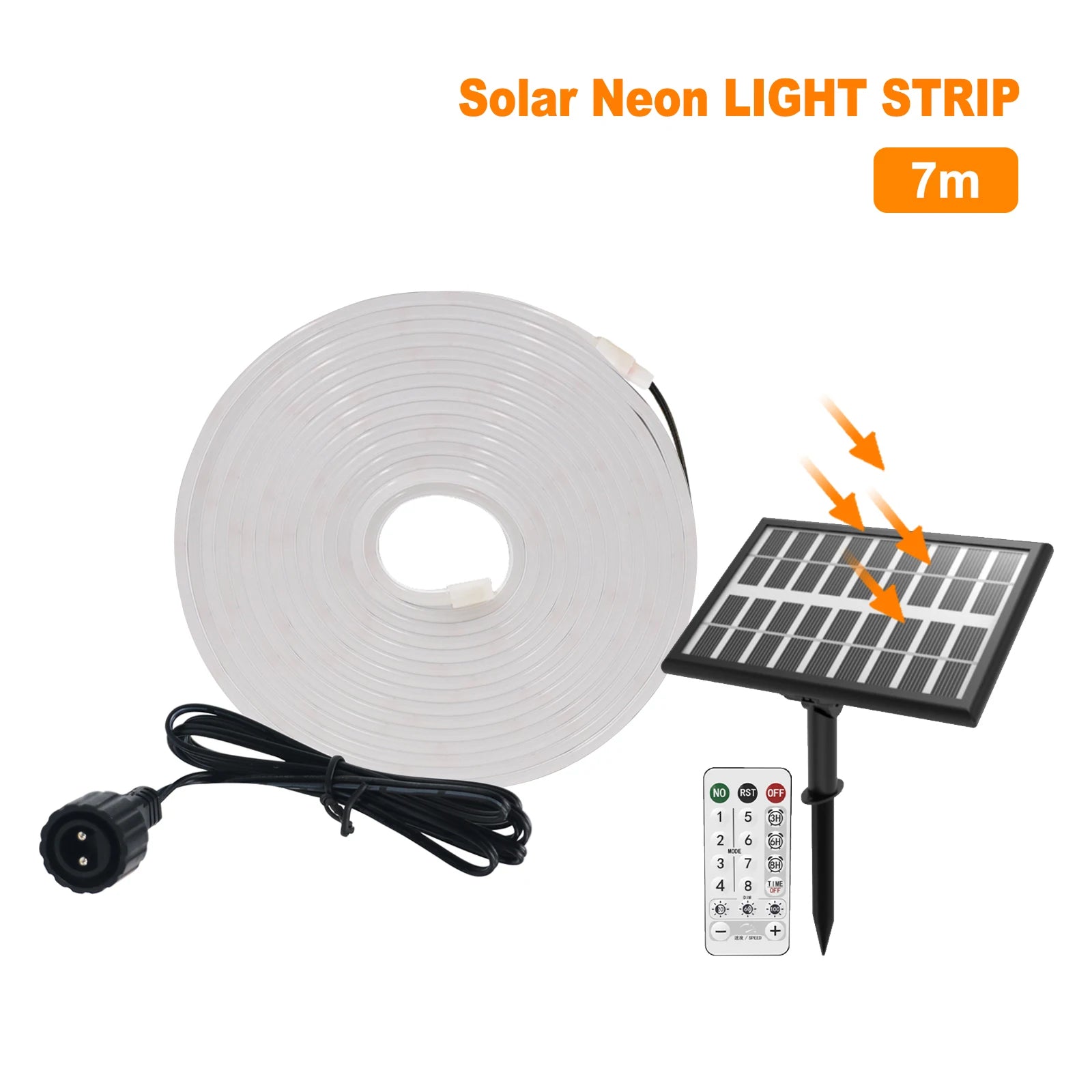 24V Solar COB Neon Light Strips