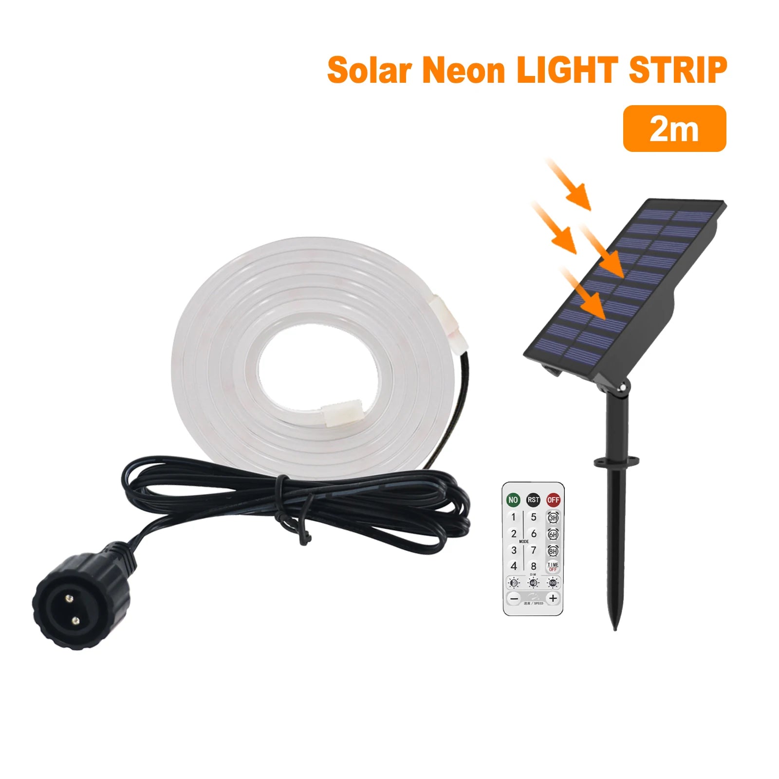24V Solar COB Neon Light Strips