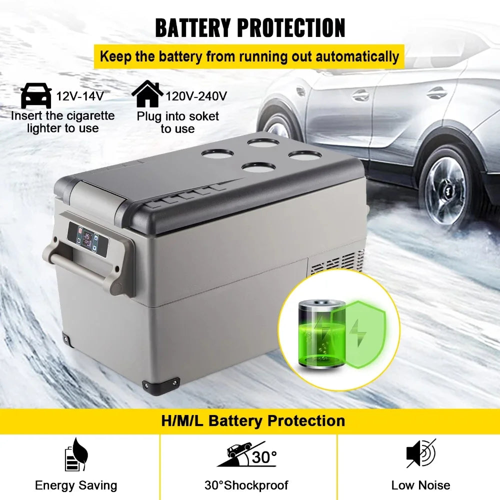 12V 24V Portable Car Refrigerator Freezer