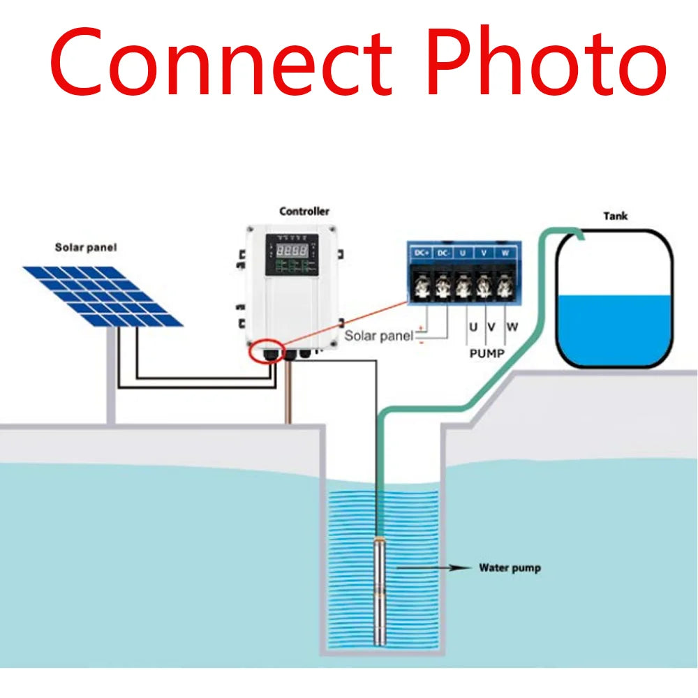 Portable DC Solar Agricultural Water Pump