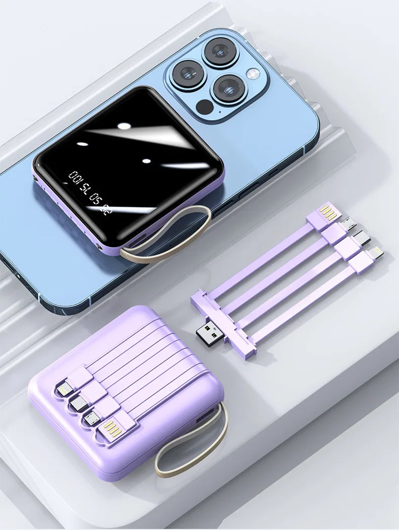 Mini 20000mAh Portable LED Power Bank Charger