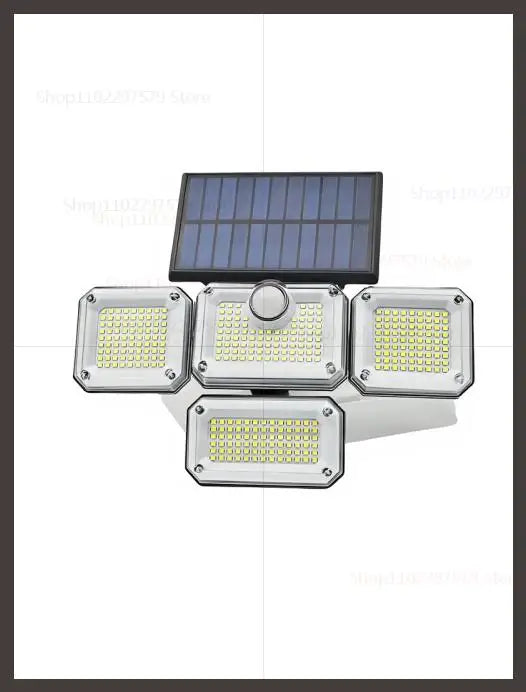 122/333 LED Solar Motion Sensor Wall Lamp