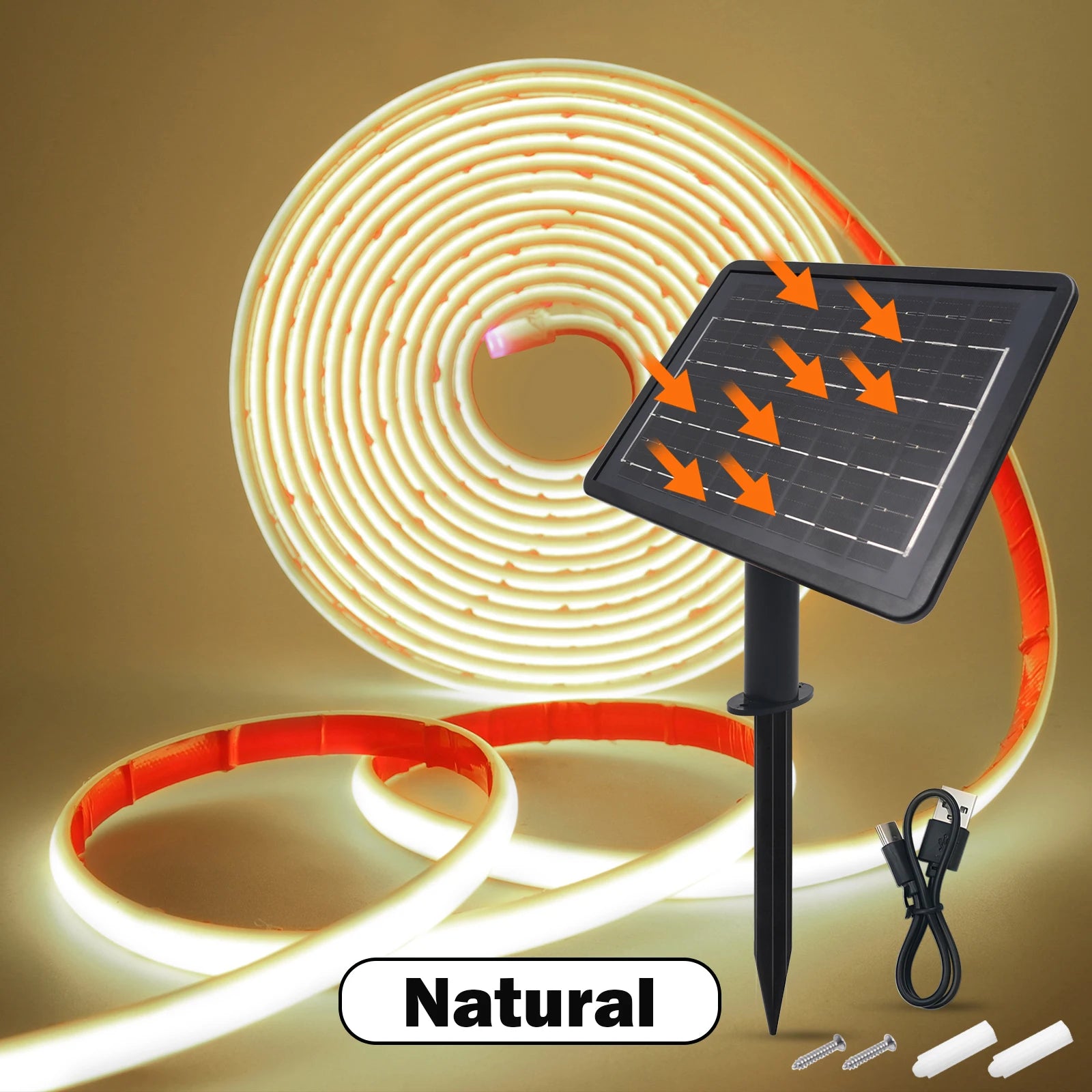 DC24V IP68 Solar COB Neon LED Strip