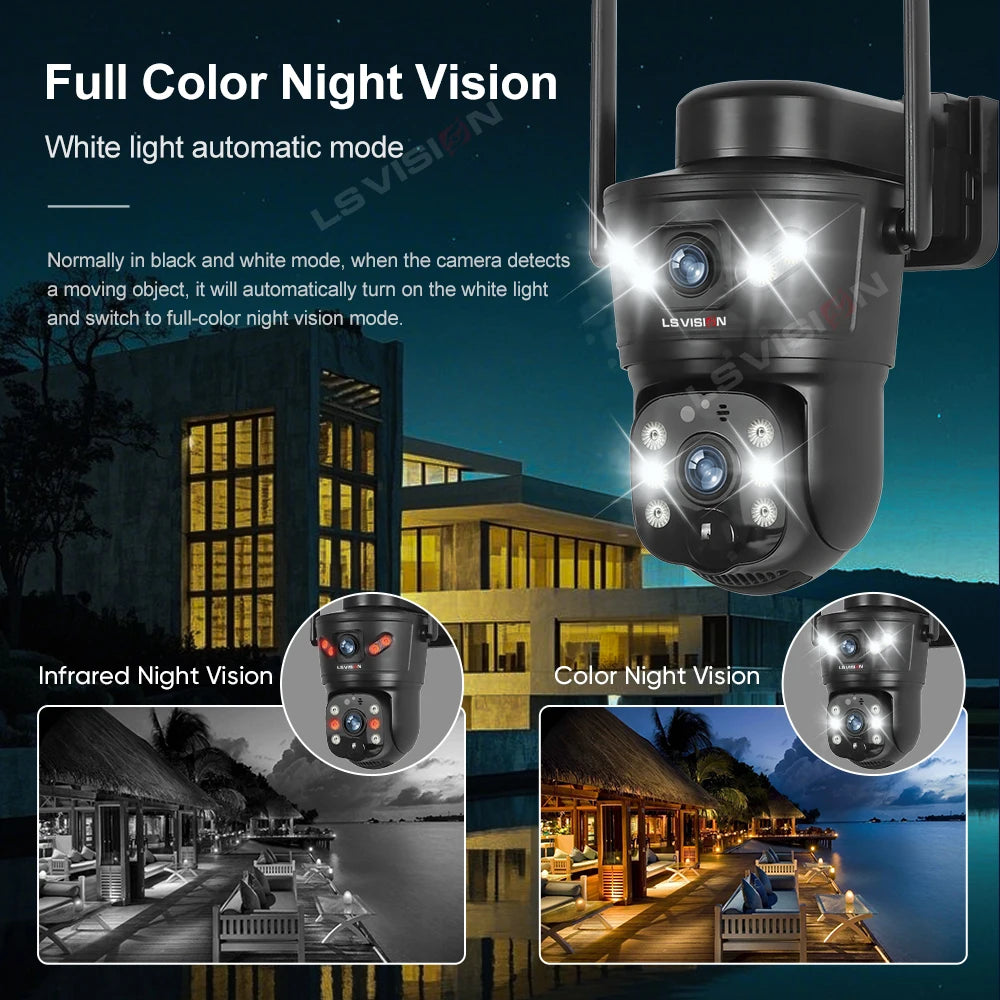 LS VISION 4G Outdoor Solar Camera