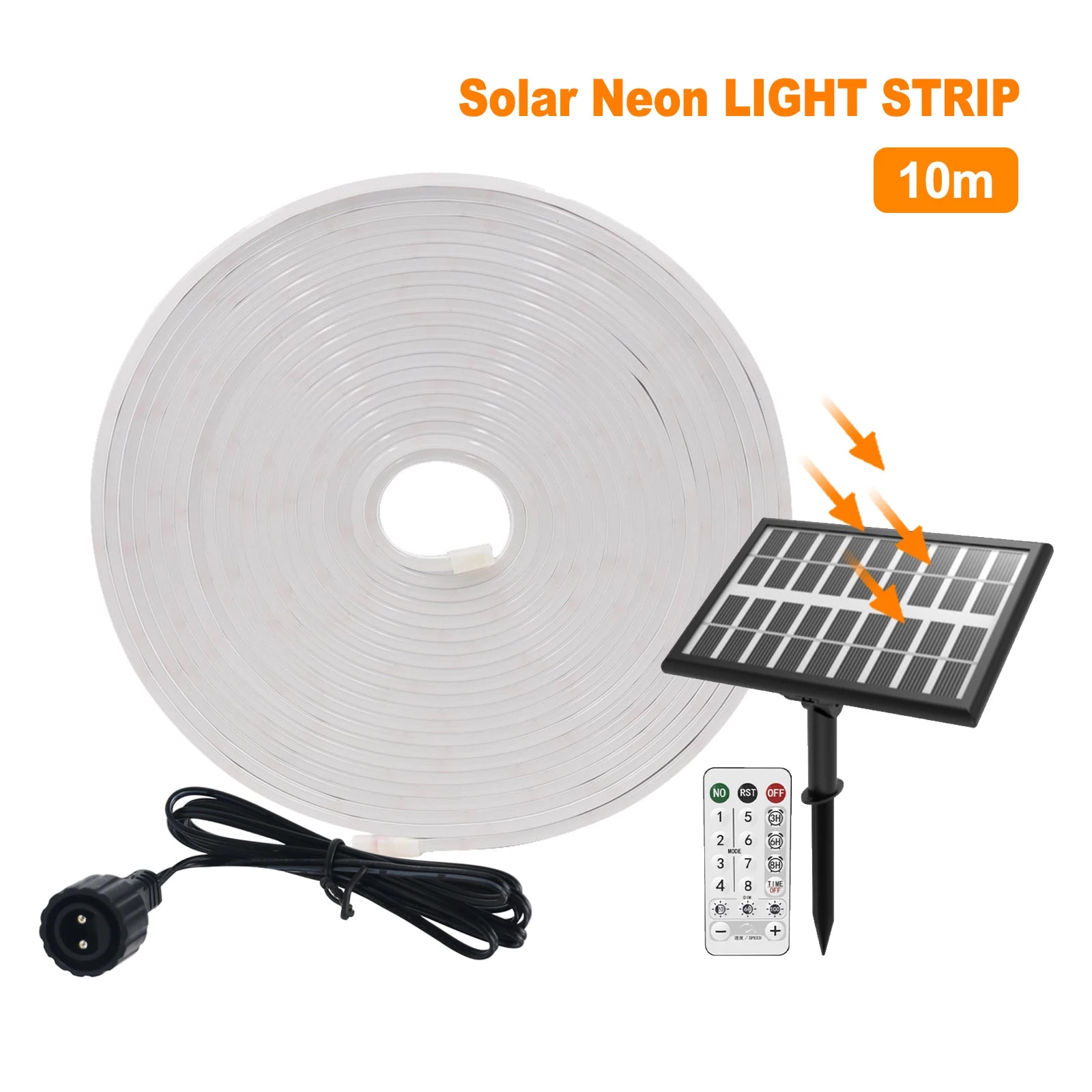 24V Solar COB Neon Light Strips