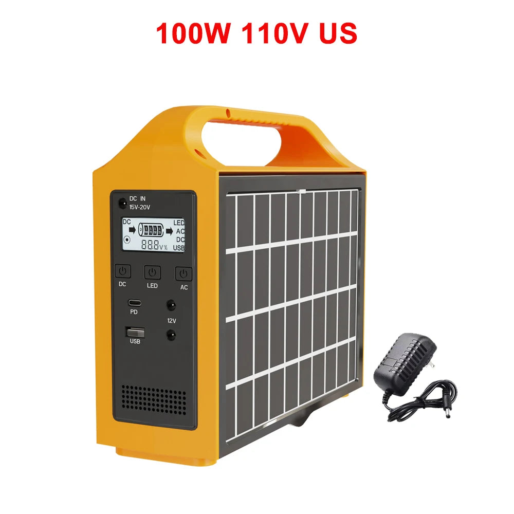 Gaiaray 100W 76.8Wh Portable Solar Generator